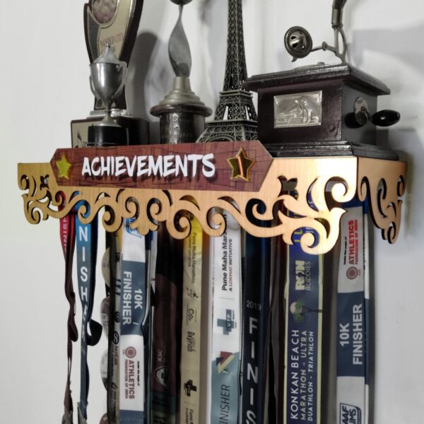 Achievement Hanger & Trophy Shelf (2 in 1)