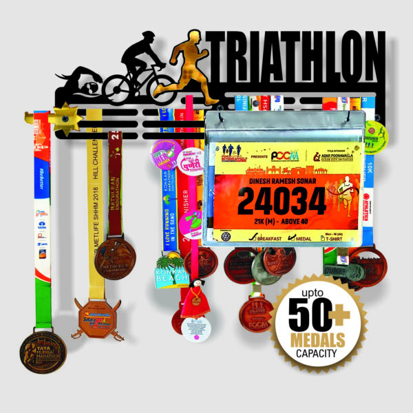 Triathlon Bib Hanger