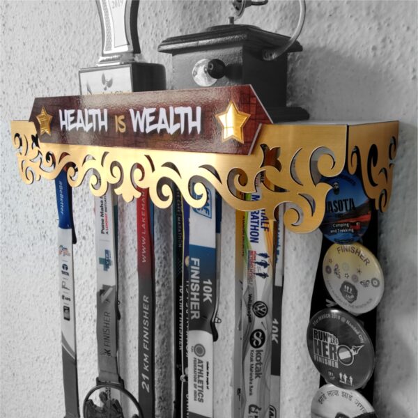 Health is Wealth Shelf