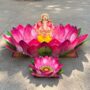Shree Lotus Paper Foldable lotus actual photo
