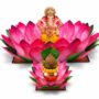 Shree Space Shree Lotus Foldable Paper 3D Lotus Set of 2 Lotus