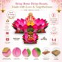 Shree Space Shree Lotus Foldable Paper 3D Lotus Set of 2 Lotus