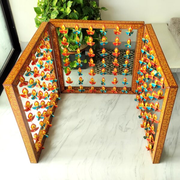 3F Brahma Vishnu 3 Frame Makhar Decoration