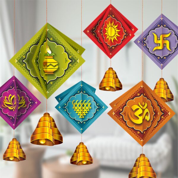 Festive Vibes - Eco-friendly, 3D Paper decoration