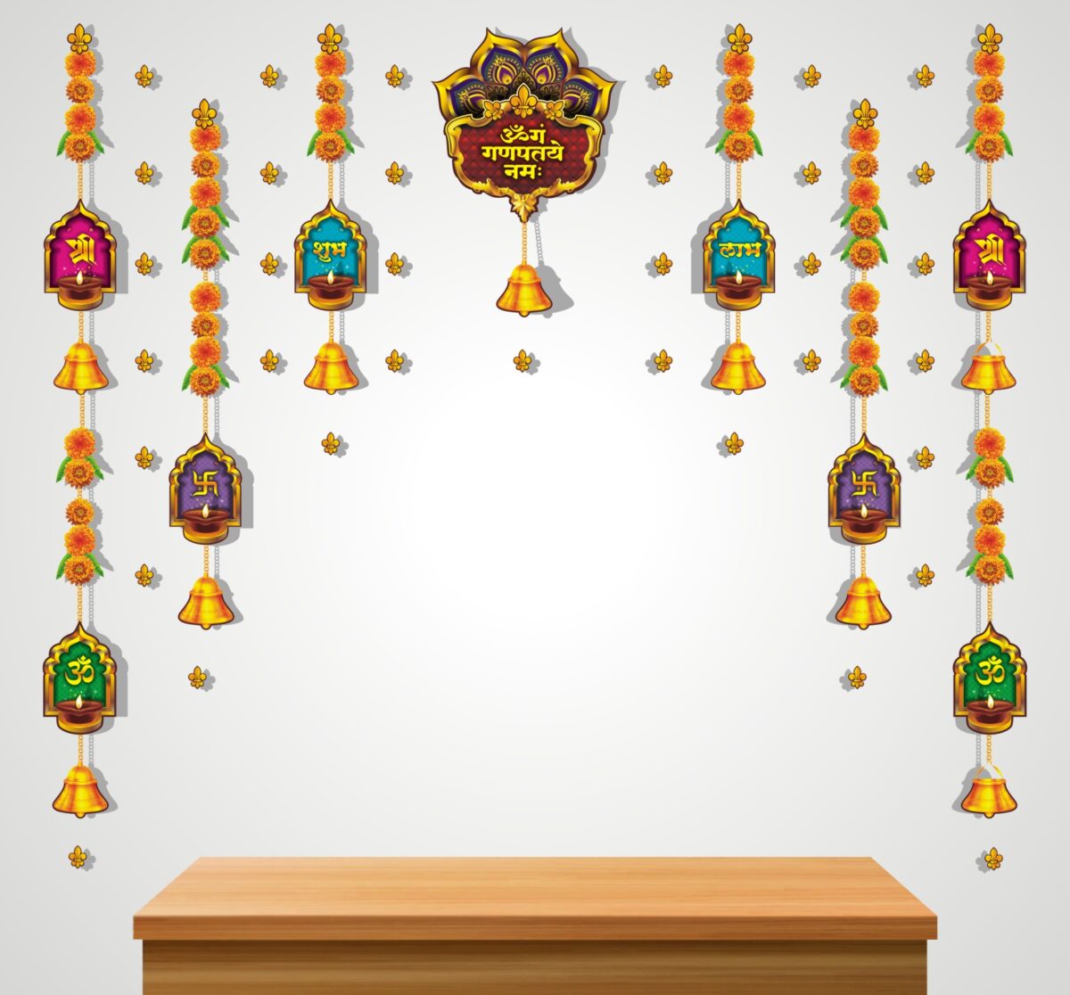 Claasic wall sticker for Home, Entrance & Festival decoration