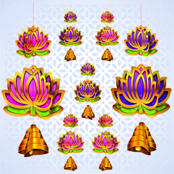Lotus Lanttern - 3D Paper Decoration