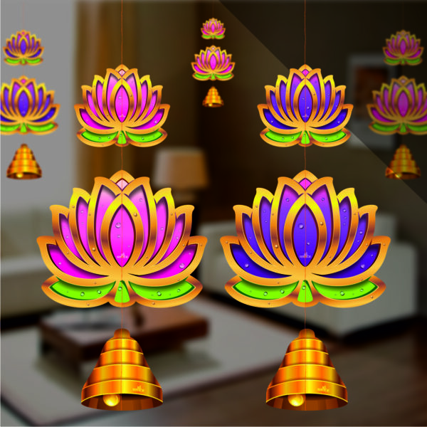 Lotus Wall Decor - Paper decoration