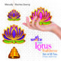 Lotus Wall Decor - Eco-friendly Paper decoration for all Festival, Pooja, Home Decor
