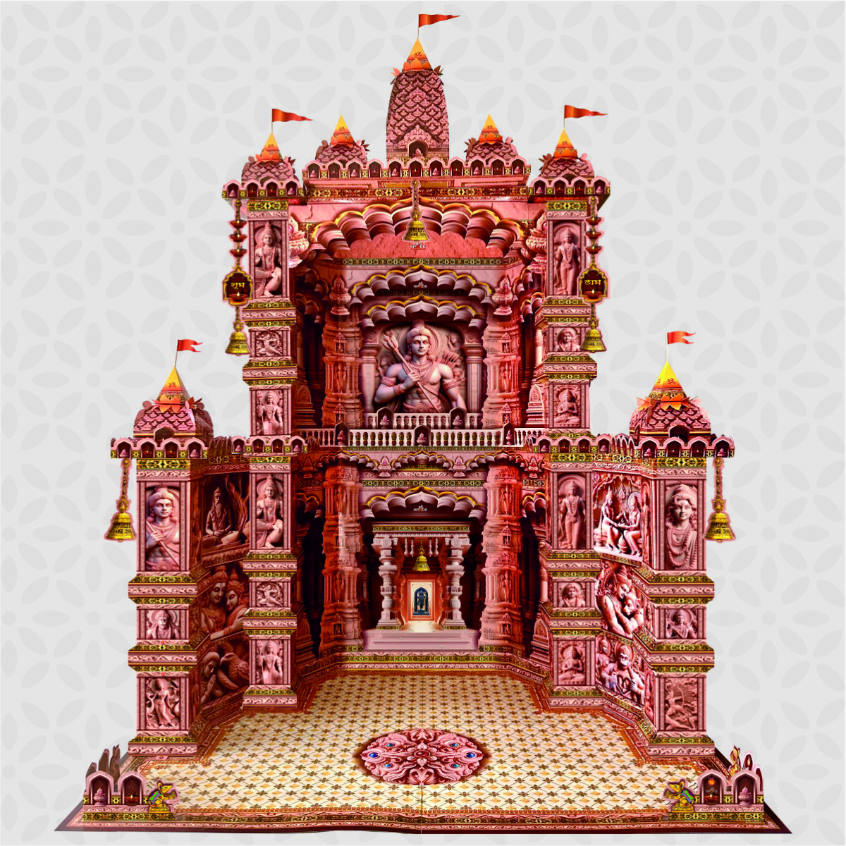 Big Ram Mandir Makhar - Eco-friendly DIY Sustainable