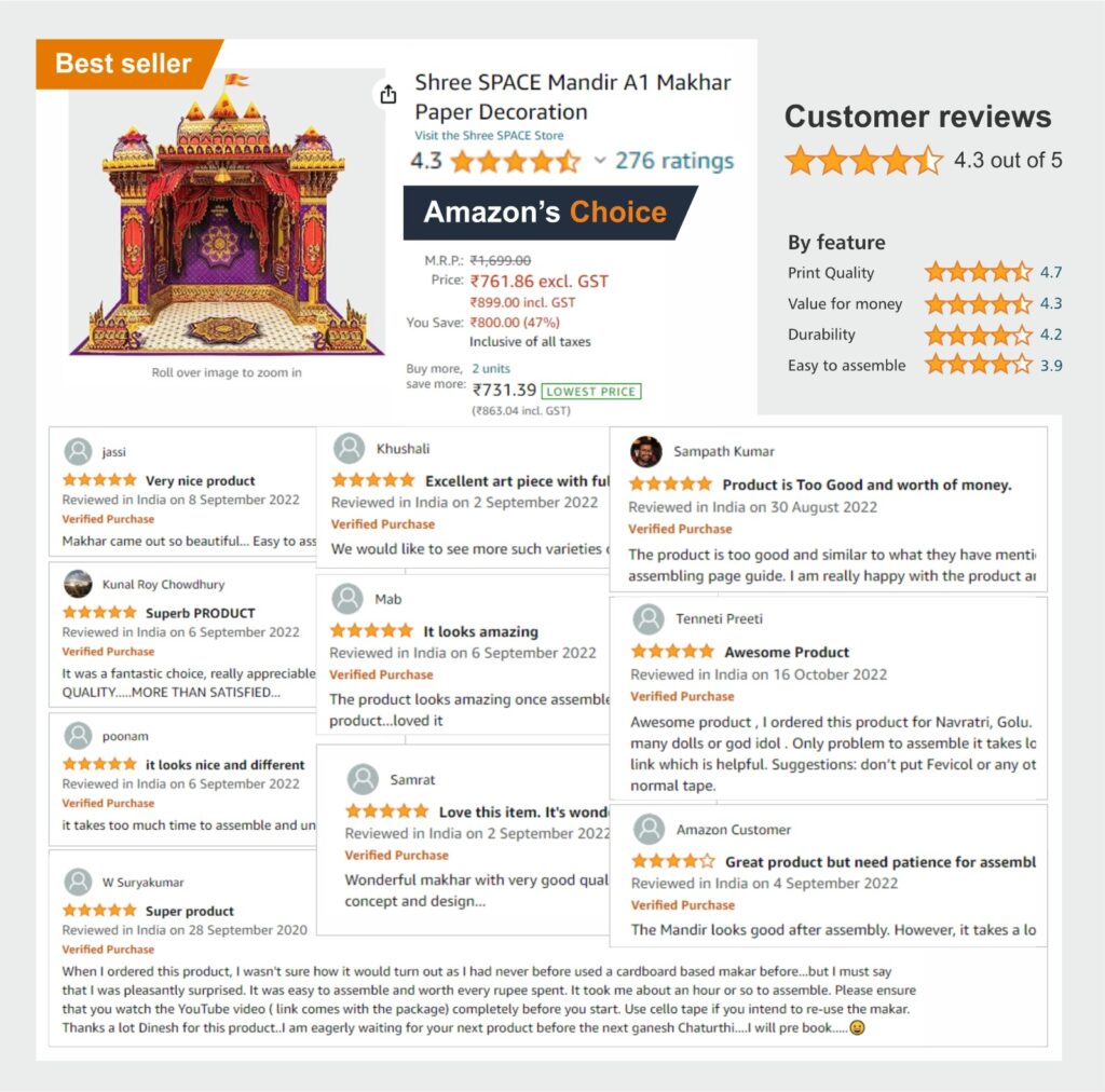 Eco-friendly decor testimonials