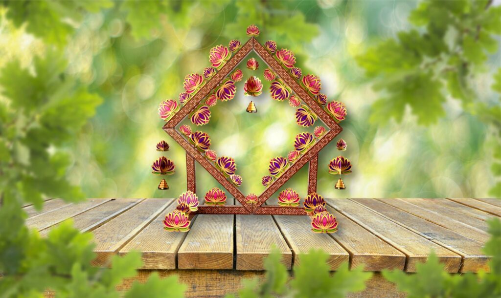 Best Eco-Friendly Paper Lotus Decoration  for Ganesh & all Festivals 2026