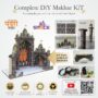 Pandhari Makhar, Foldable Paper Diy Decoration Vitthal Mandir