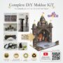 Vitthal Mandir Makhar Foldable Diy Paper Decoration Shree Space