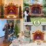 A1 Mandir Makhar-Deepstambh - DIY Paper Decoration