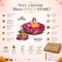 Laxmi Lotus set of 2 lotus Round