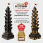 DEEPSTAMBH Foldable 3D Paper DIY Kit | Pack of 2
