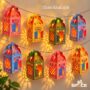 Zharokha with Lighting (ZWL) DIY Paper Lanterns Pack of 8