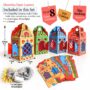 Zharokha with Lighting (ZWL) DIY Paper Lanterns Pack of 8