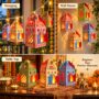 Zharokha with Lighting (ZWL) DIY Paper Lanterns Pack of 8