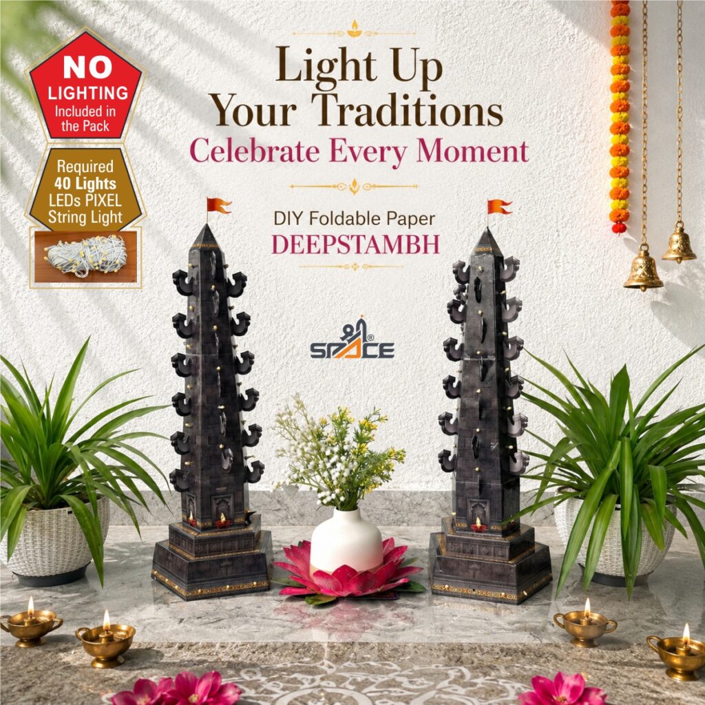 Light up your traditions with DIY Deepstambh