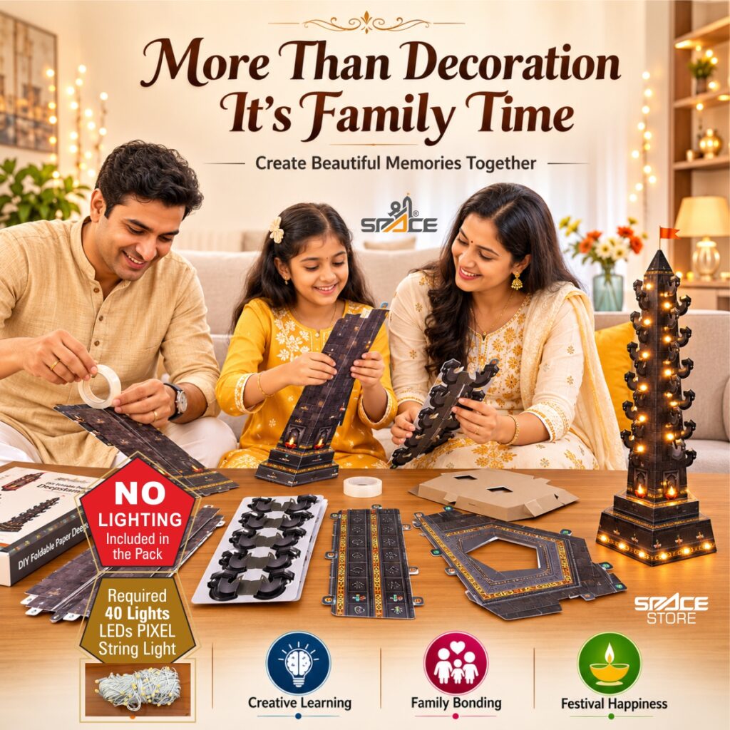 DIY Deepstambh - a family activity
