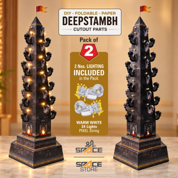 deepstambh with lighting